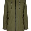 FreeQuent Freequent Jacket - Rain - Olive Night | Jackets & Coats