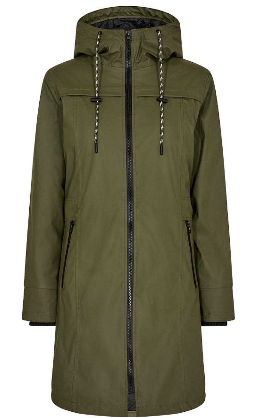 FreeQuent Freequent Jacket - Rain - Olive Night | Jackets & Coats