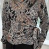 INA Copenhagen Ina Copenhagen Blouse - Josse - Paisley Night | Blouses