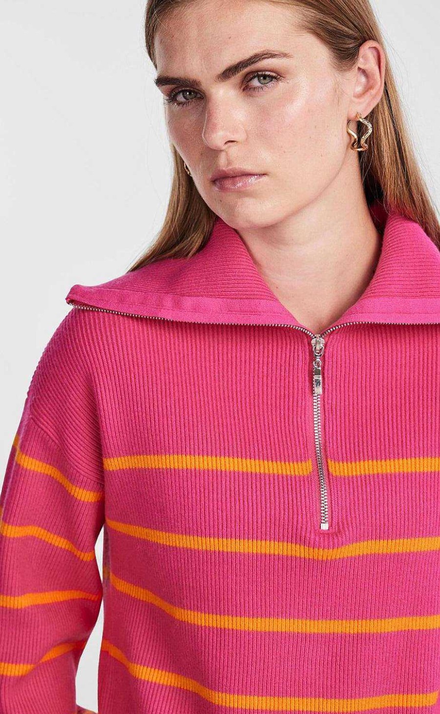 YAS Yas Knit - Belling - Fuchsia | Knitwear & Sweat