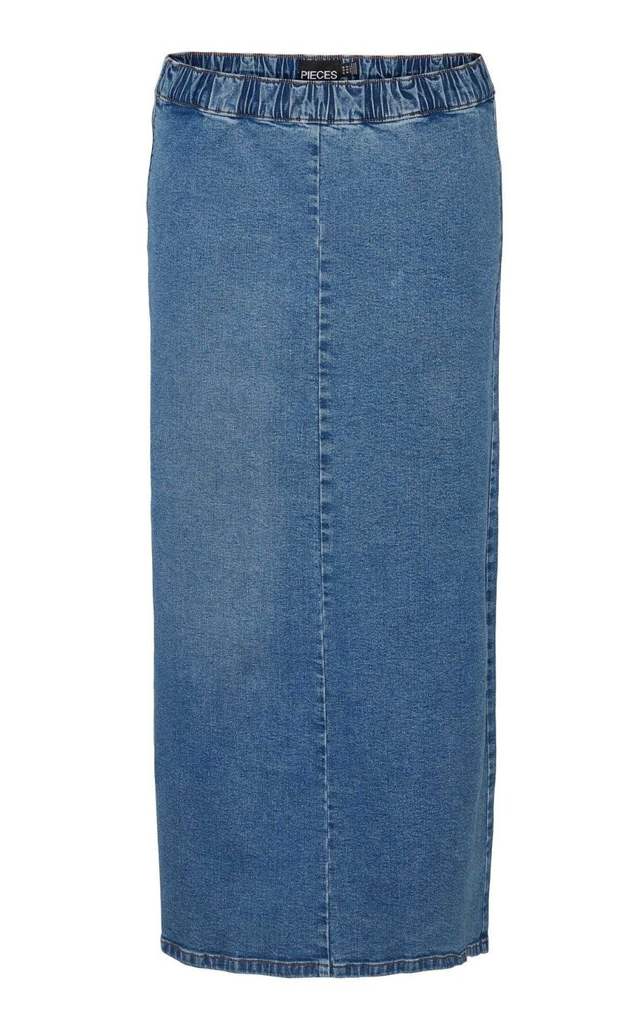 PIECES Pieces Skirt - Ginny Midi Denim - Medium Blue Denim | Skirts