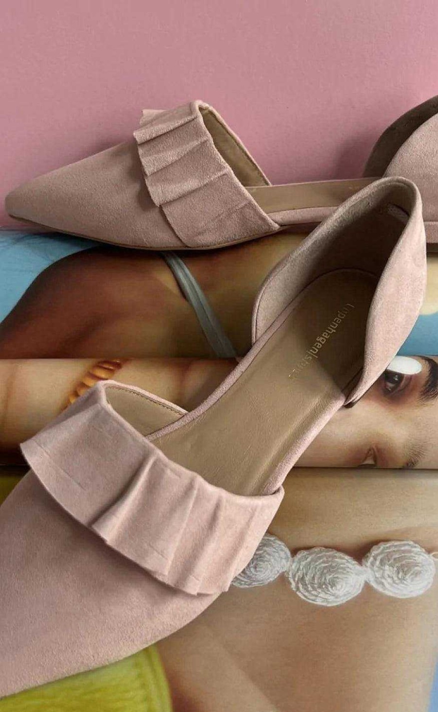 Copenhagen Shoes Copenhagen Shoes Loafers / Ballerina - New Romance Suede - Pink | Shoes, Boots & Sandals