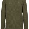 FreeQuent Freequent Pullover - Dodo Damio - Deep Lichen Green | Knitwear & Sweat