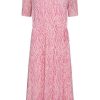 FreeQuent Freequent Dress - Flow - Fairy Tale W. Carmine Rose | Dresses