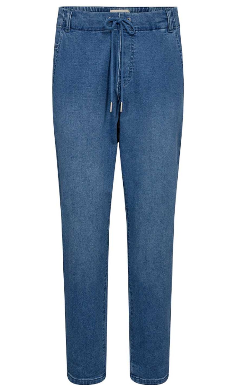 FreeQuent Freequent Pants - Marvin - Medium Blue Denim | Trousers & Jeans