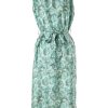 INA Copenhagen Ina Copenhagen Dress - Ellen - Green Roses | Dresses