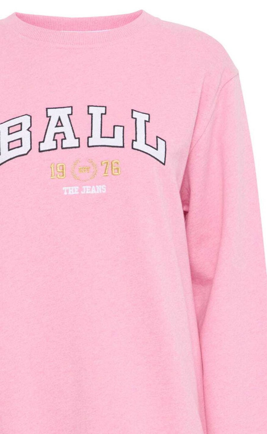 BALL Original Ball Original Sweatshirt - L. Taylor - Pink Melange | Knitwear & Sweat