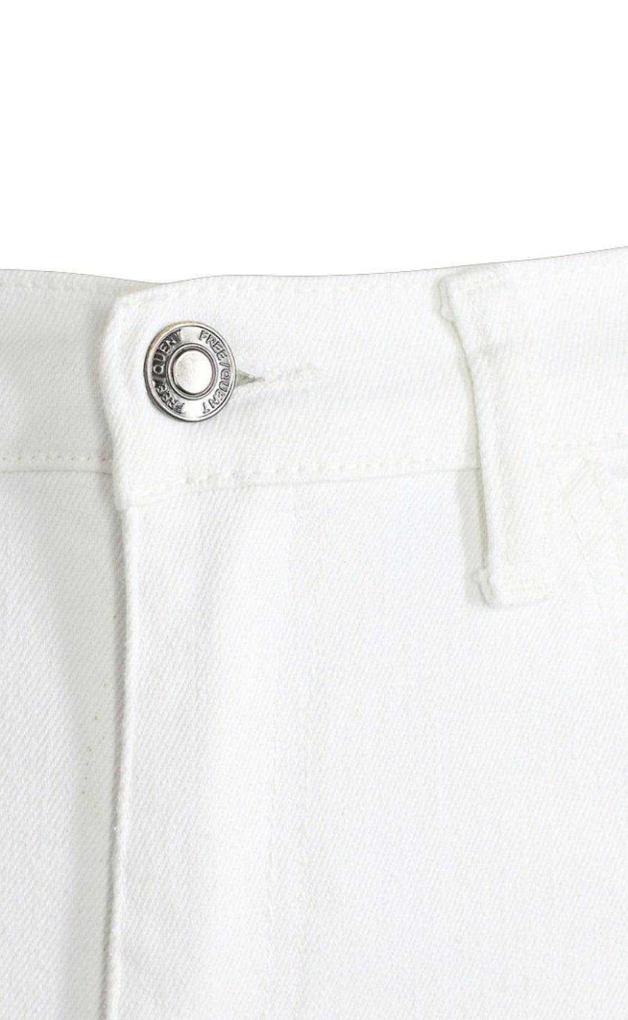 FreeQuent Frequent Trousers - Harlow - Brilliant White | Trousers & Jeans