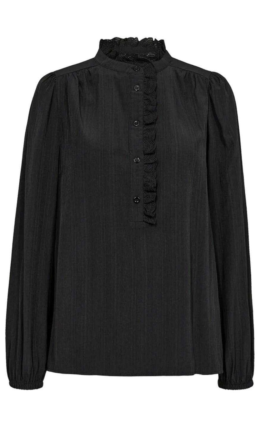 FreeQuent Freequent Blouse - Sea - Black | Blouses