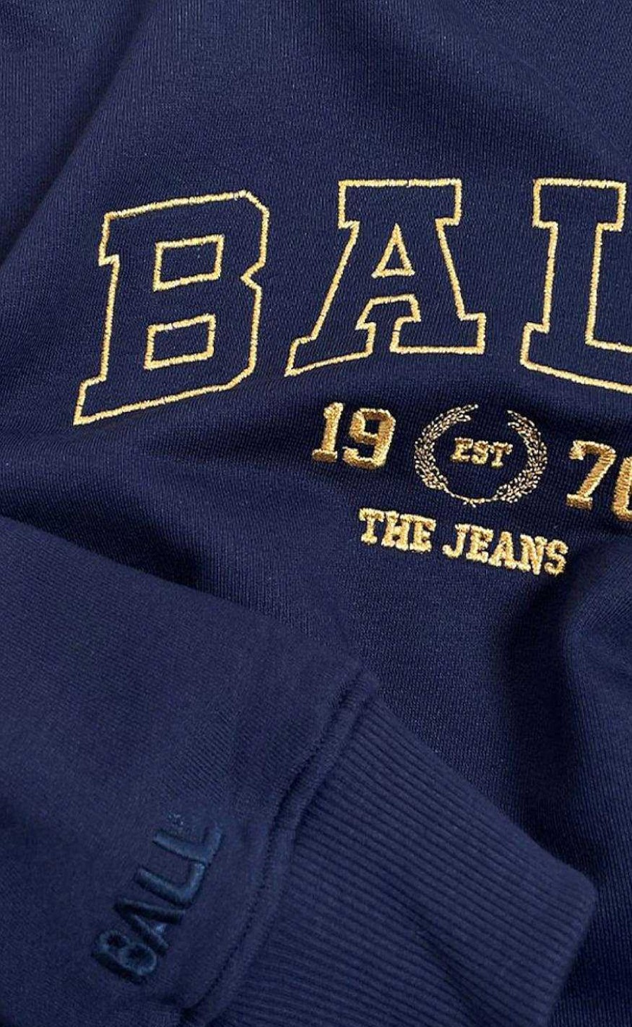 BALL Original Ball Original Sweatshirt - L. Taylor - Ocean | Knitwear & Sweat