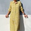 INA Copenhagen Ina Copenhagen Dress - Anna - Yellow Flower | Dresses