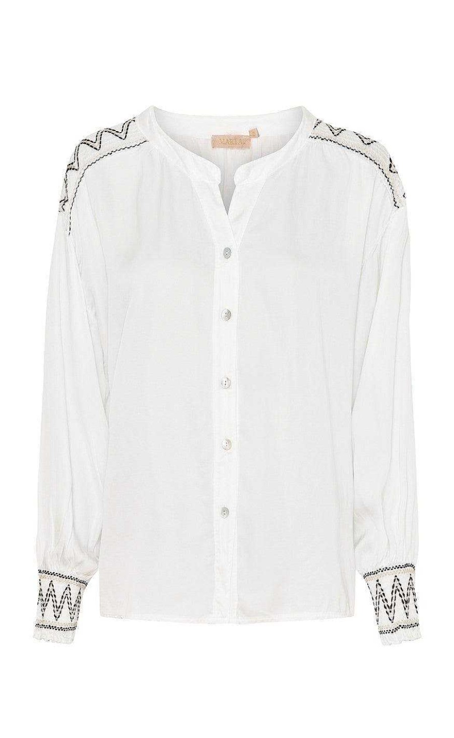 Marta Du Chateau Marta Du Chateau Shirt - Elina - White | Shirts