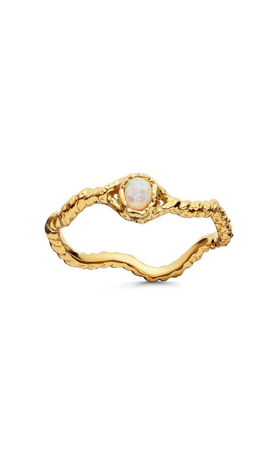 Maanesten Moonstone Ring - Lisa - Gold | Jewelry