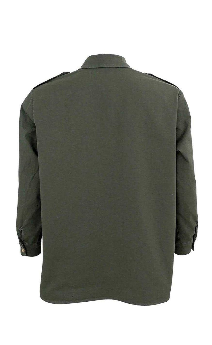 Black Colour Black Color Jacket - Canvas Oversize - Army | Jackets & Coats