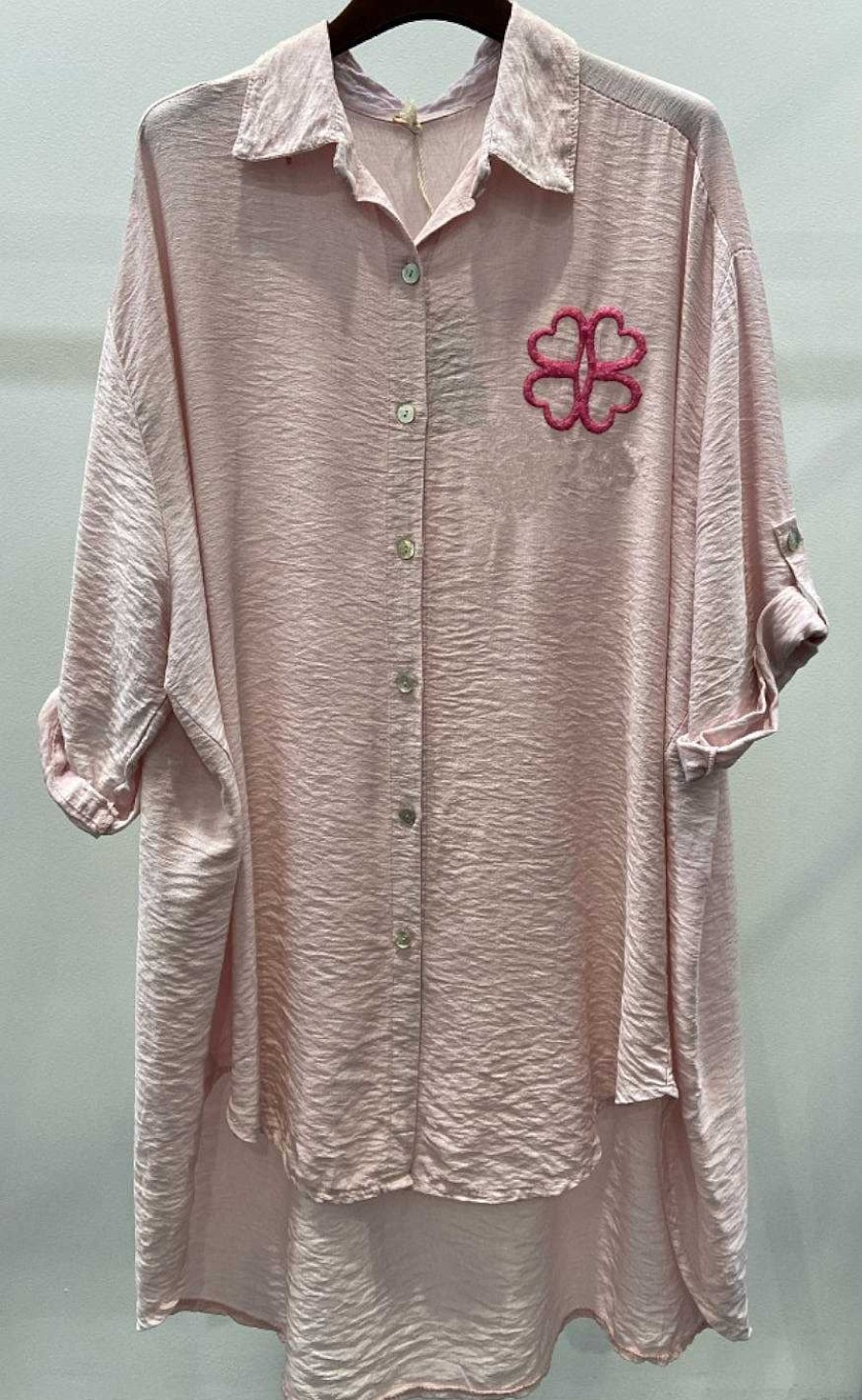 Marta Du Chateau Marta Du Chateau Shirt - 20364 Agna - Pink | Shirts