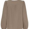 Marta Du Chateau Marta Du Chateau Blouse - 3181 Miriam - Fango | Blouses