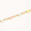 Smykkeli Copenhagen Jewelry Copenhagen Bracelet - Sydney - Rainbow Hearts | Jewelry