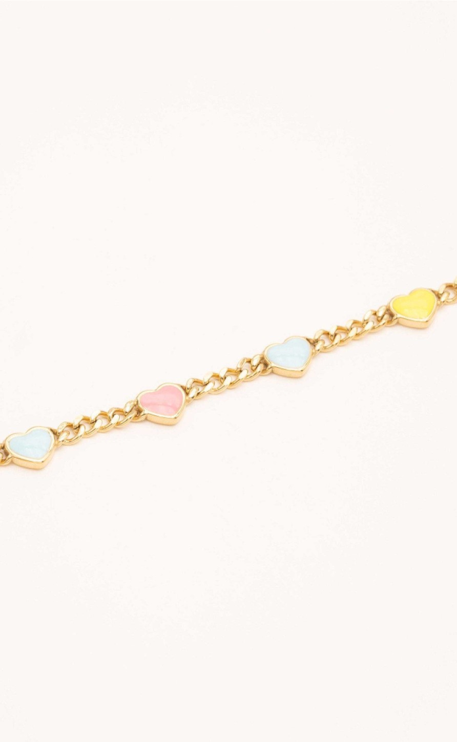 Smykkeli Copenhagen Jewelry Copenhagen Bracelet - Sydney - Rainbow Hearts | Jewelry