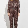 GLOBAL FUNK Global Funk Flight Suit / Thermal Suit - Elaina-G - Dark Coffee | Flight Suits