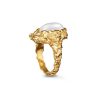 Maanesten Moonstone Ring - Goddess - Gold | Jewelry