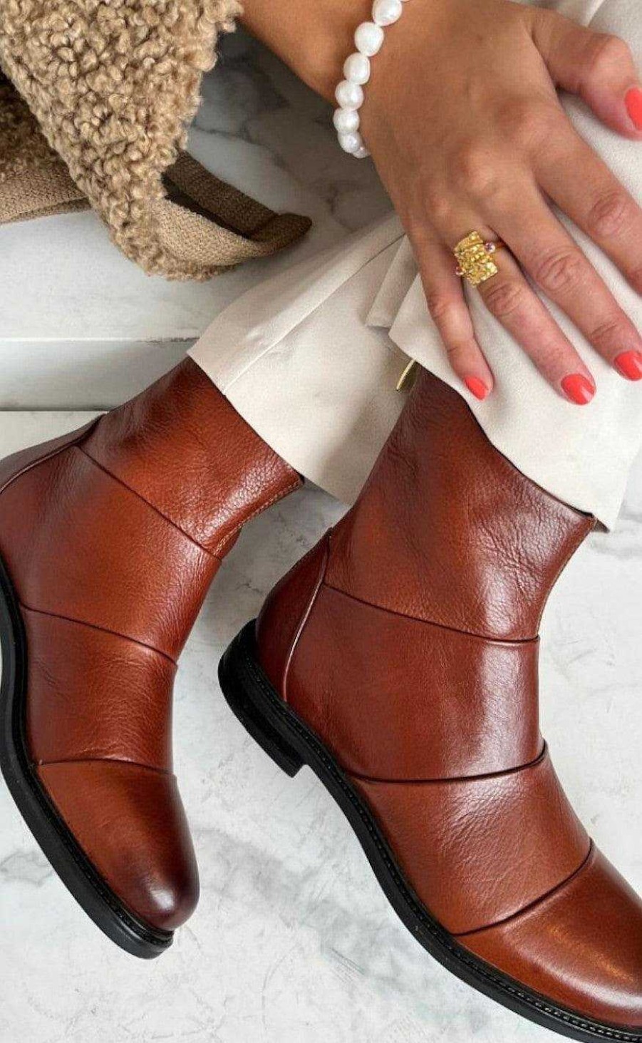 Copenhagen Shoes Copenhagen Shoes Boots - Stephanie - Cognac | Shoes, Boots & Sandals