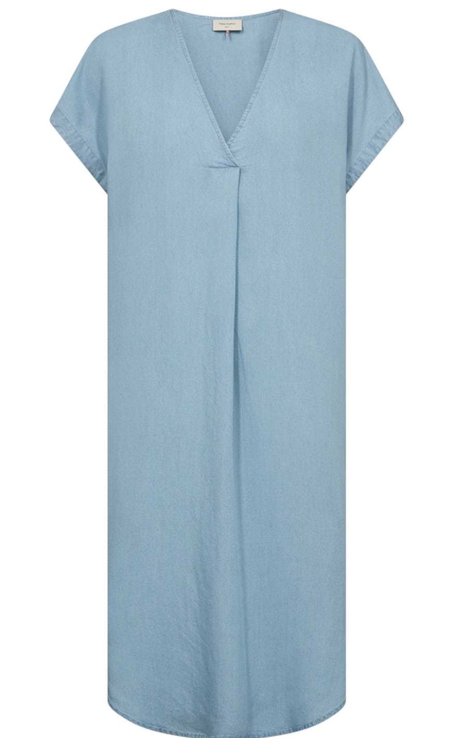 FreeQuent Freequent Dress - Carly - Light Blue Denim | Dresses