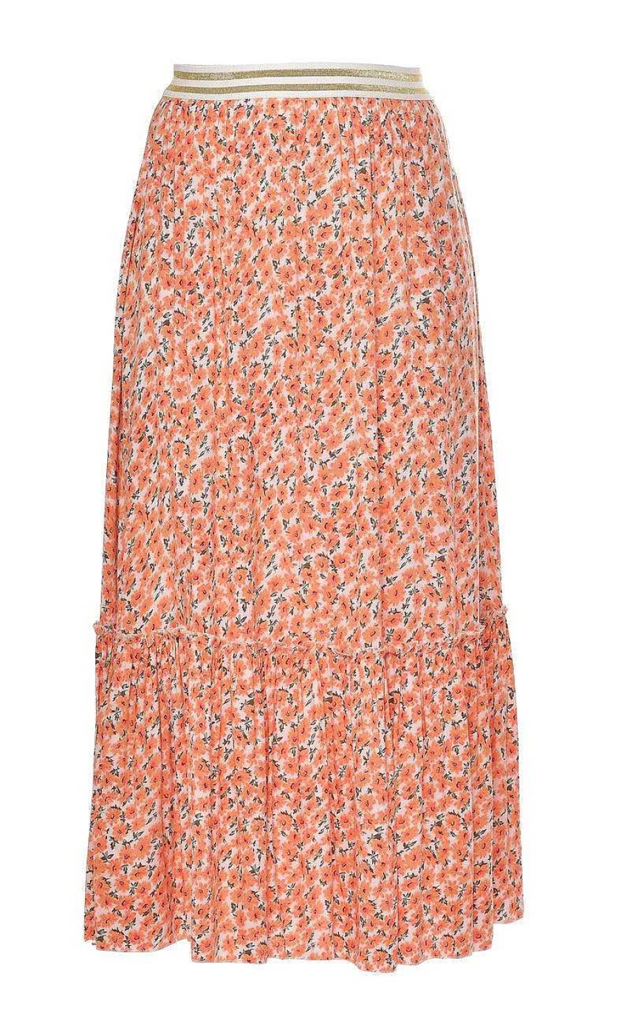 INA Copenhagen Ina Copenhagen Skirt - Hanna - Peach Flower | Skirts