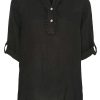 Marta Du Chateau Marta Du Chateau Shirt - 85137-1 Bonnie - Black | Shirts