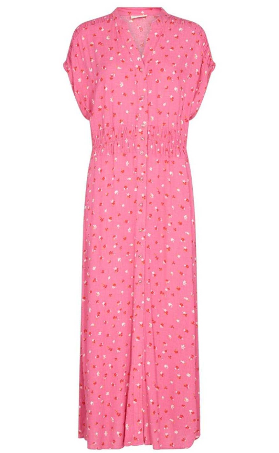 FreeQuent Freequent Dress - Heline - Carmine Rose W. Lollipop | Dresses