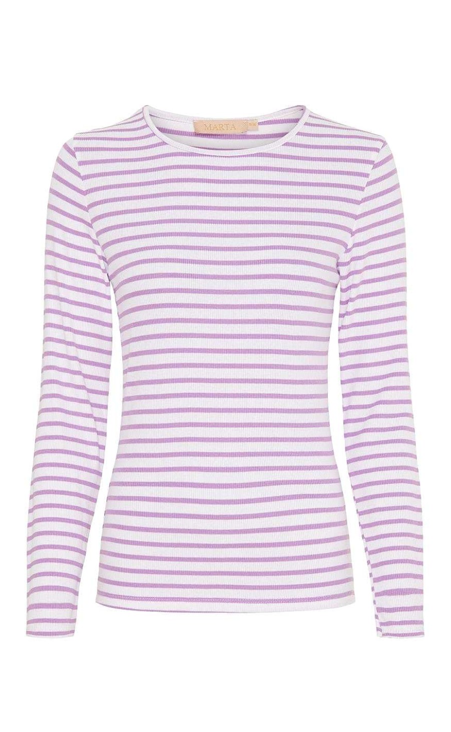 Marta Du Chateau Marta Du Chateau Blouse - 5353 - Lilac/White | Blouses