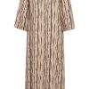 FreeQuent Freequent Dress - Larin - Sand Melange W. Black | Dresses