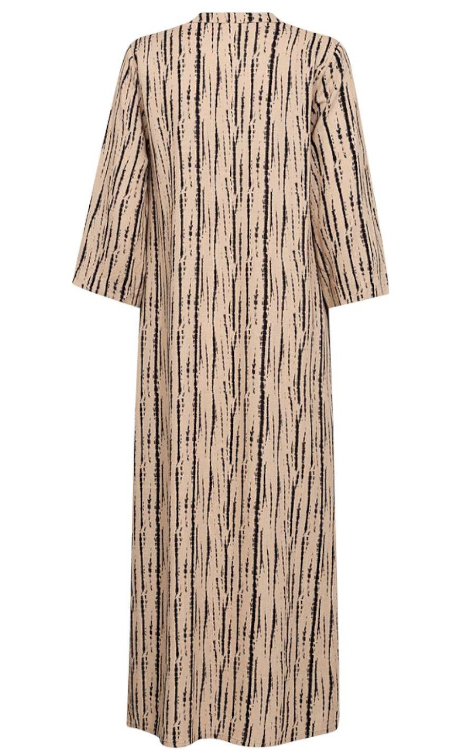 FreeQuent Freequent Dress - Larin - Sand Melange W. Black | Dresses