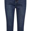 FreeQuent Freequent Pants - Jane Capri - Medium Blue Denim | Trousers & Jeans