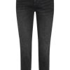 FreeQuent Freequent Pants - Shantal Ankle Raw - Black | Trousers & Jeans