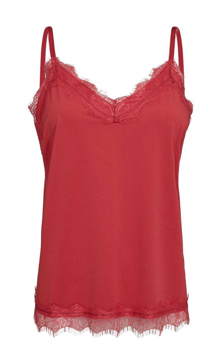 FreeQuent Freequent Top - Bicco - Rococco Red | T-Shirts & Tops