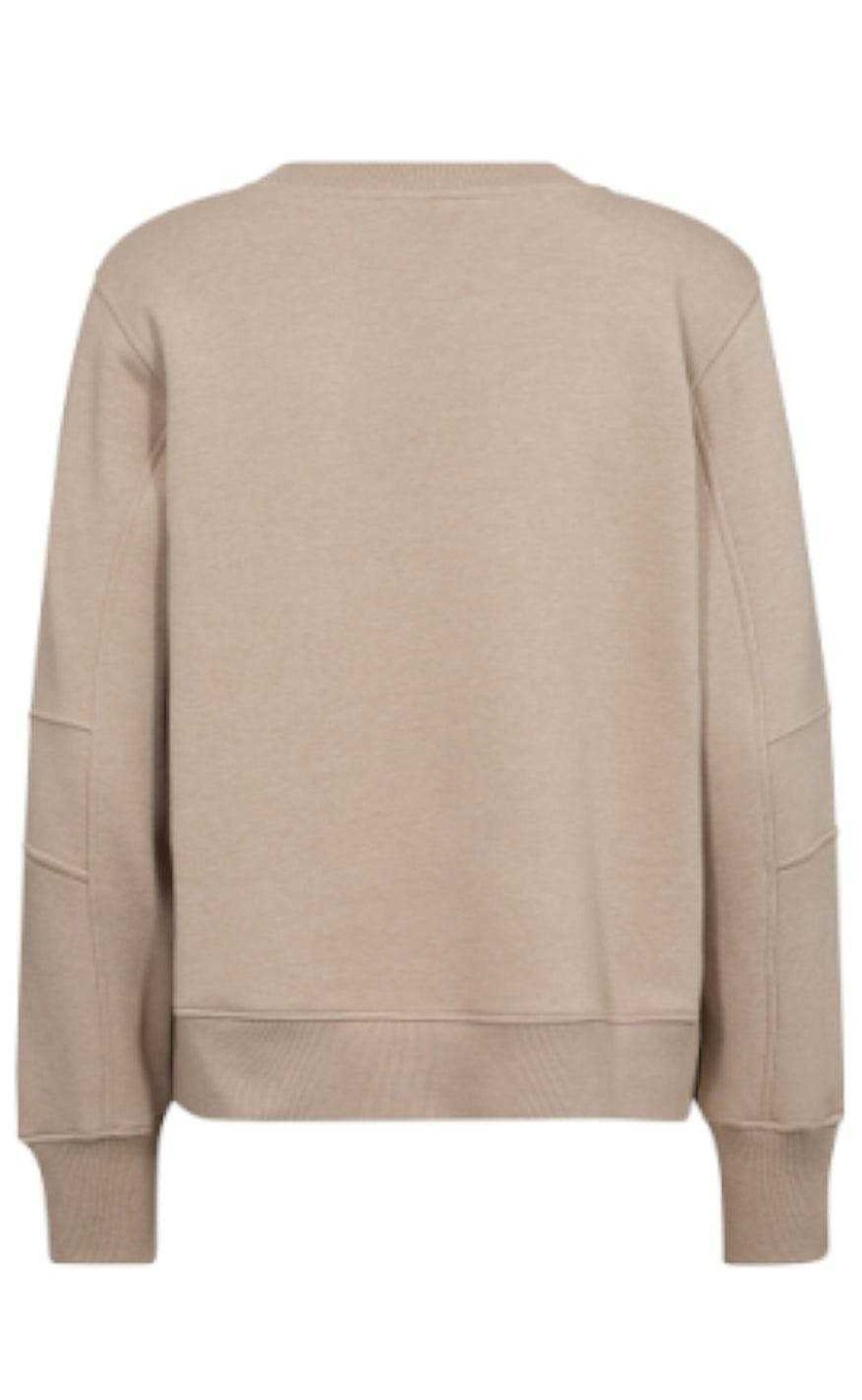 FreeQuent Freequent Pullover - Congratulations - Simply Taupe Melange W. Tofu | Knitwear & Sweat