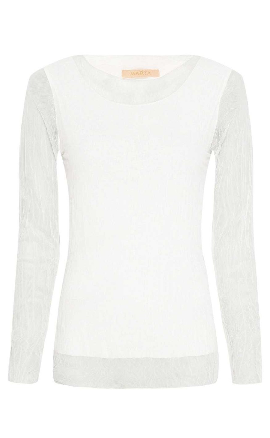 Marta Du Chateau Marta Du Chateau Blouse - 1708 - White | Blouses