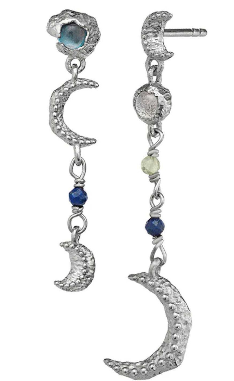 Maanesten Moonstone Earrings - Pheobe - Silver | Jewelry