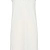 FreeQuent Freequent Dress - Bicco Rib - Off White | Dresses