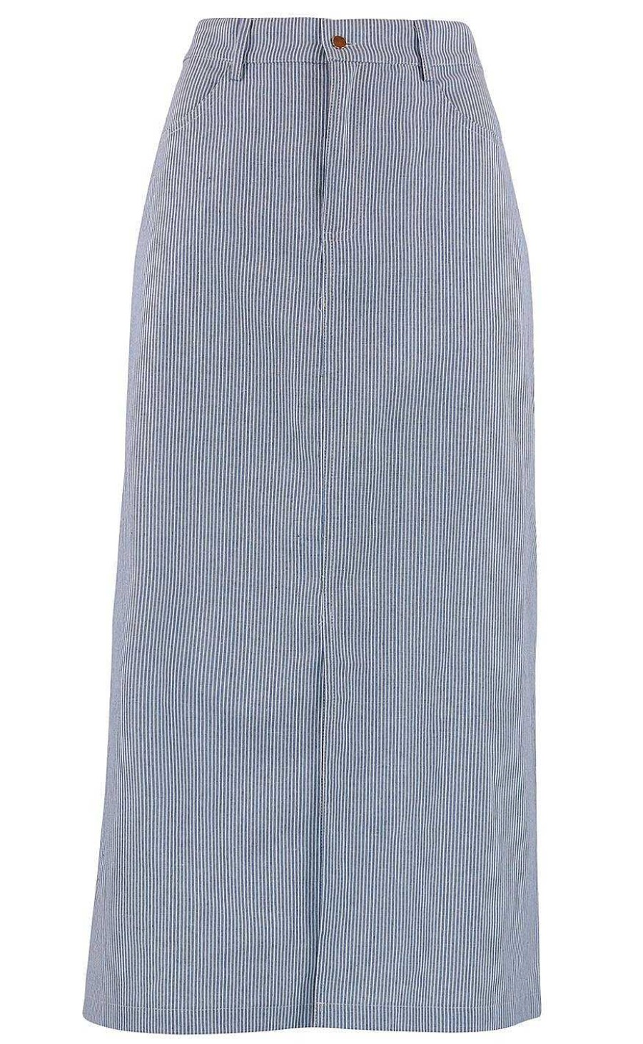 CONTINUE Continue Skirt - Ava Stripe - Blue/White | Skirts