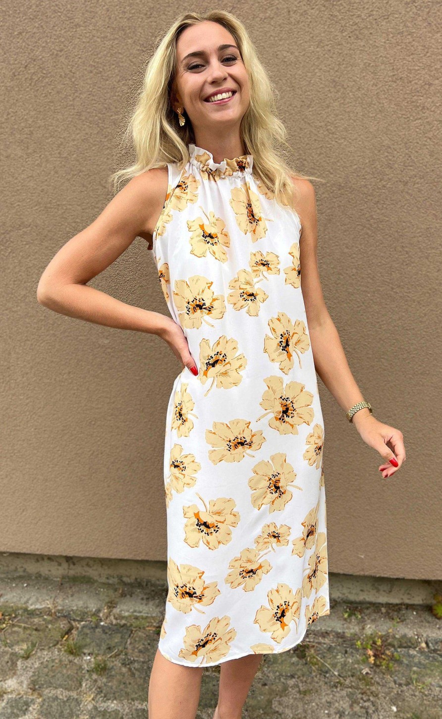 INA Copenhagen Ina Copenhagen Dress - Ellen - Sun Flower | Dresses