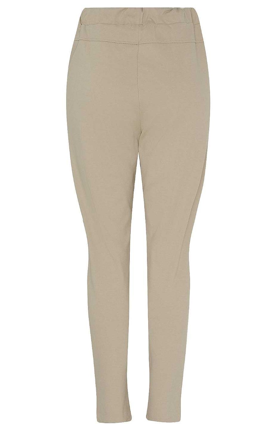 Marta Du Chateau Marta Du Chateau Trousers - 62583 Stacey - Beige | Trousers & Jeans