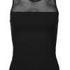 TIM u0026 SIMONSEN Tim & Simonsen Top - Lea Mesh - Black | T-Shirts & Tops