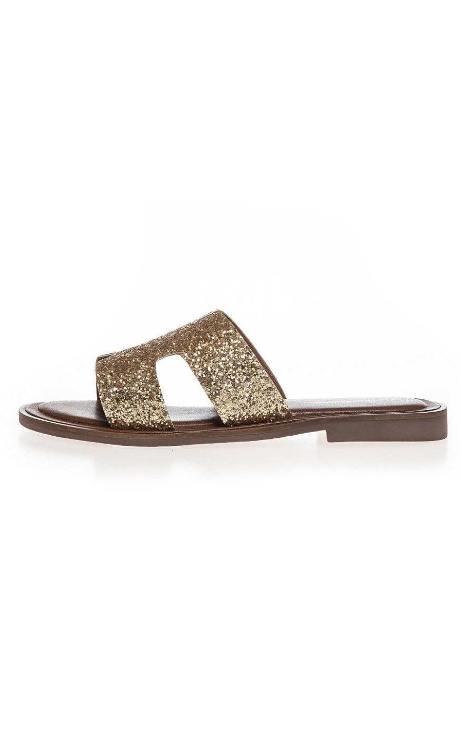 Copenhagen Shoes Copenhagen Shoes Sandals - Ivy - Gold Glitter | Shoes, Boots & Sandals