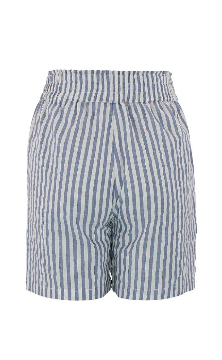 CONTINUE Continue Shorts - Evy Stripe - Blue Stripe | Shorts