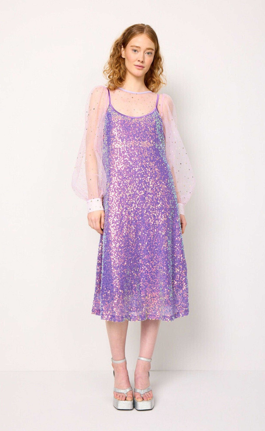 HunKøn Hunkon Dress - Aya Sequin - Purple | Dresses