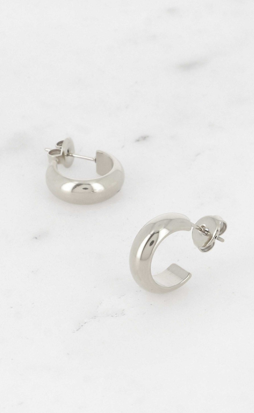 Smykkeli Copenhagen Smykkeli Copenhagen Earrings / Hoops - Dubai - Silver | Jewelry