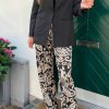 INA Copenhagen Ina Copenhagen Pants - Ida - Brown Leaf | Trousers & Jeans