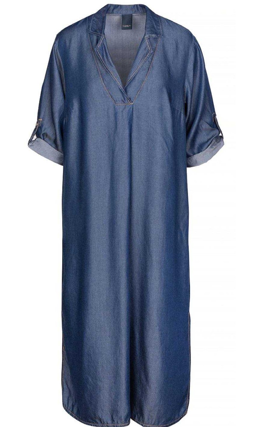 One Two Luxzuz One Two Luxzuz Dress - Karia - Blue Indigo | Dresses