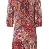 INA Copenhagen Ina Copenhagen Dress - Camilla - Red Paisley | Dresses